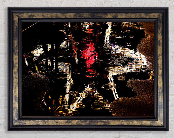 Rainy Night Framed Print