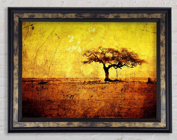 Artistic Texture Framed Print