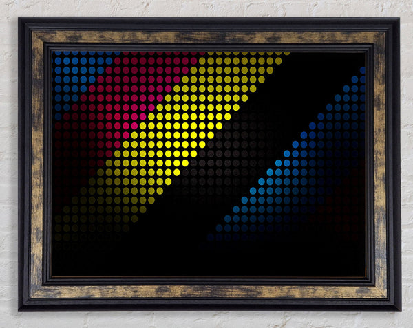 Dark Designer Framed Print