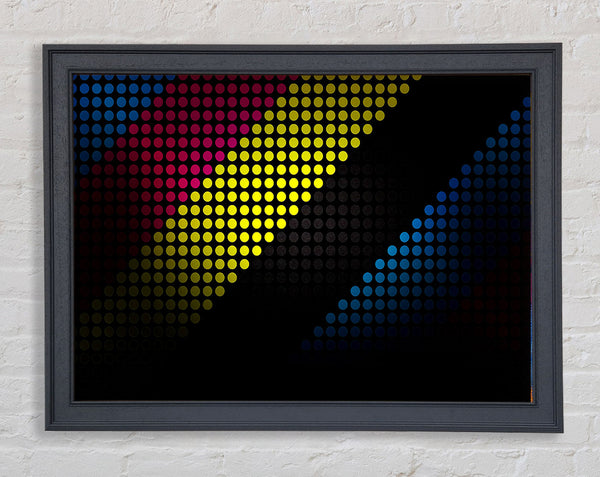 Dark Designer Framed Print