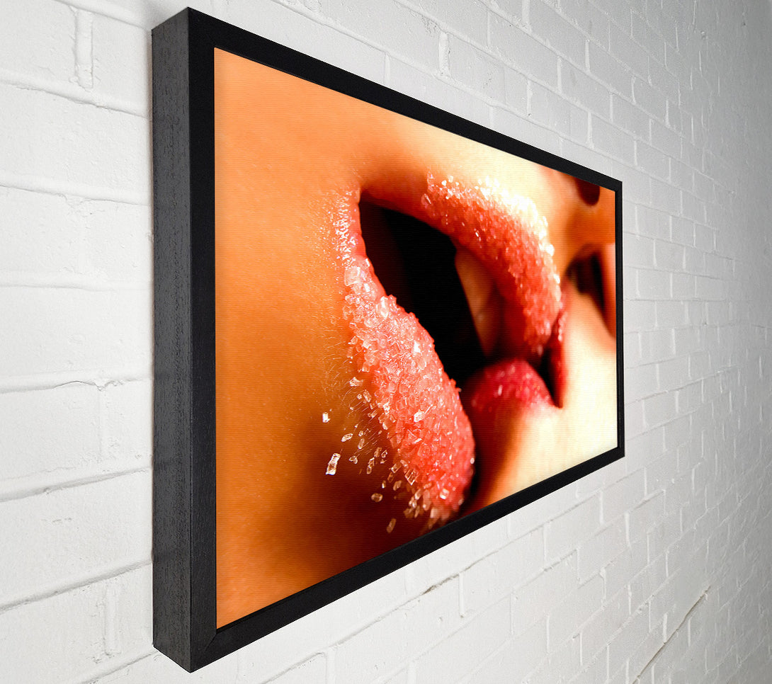  A Canvas Print of Sugar Lips Canvas Print