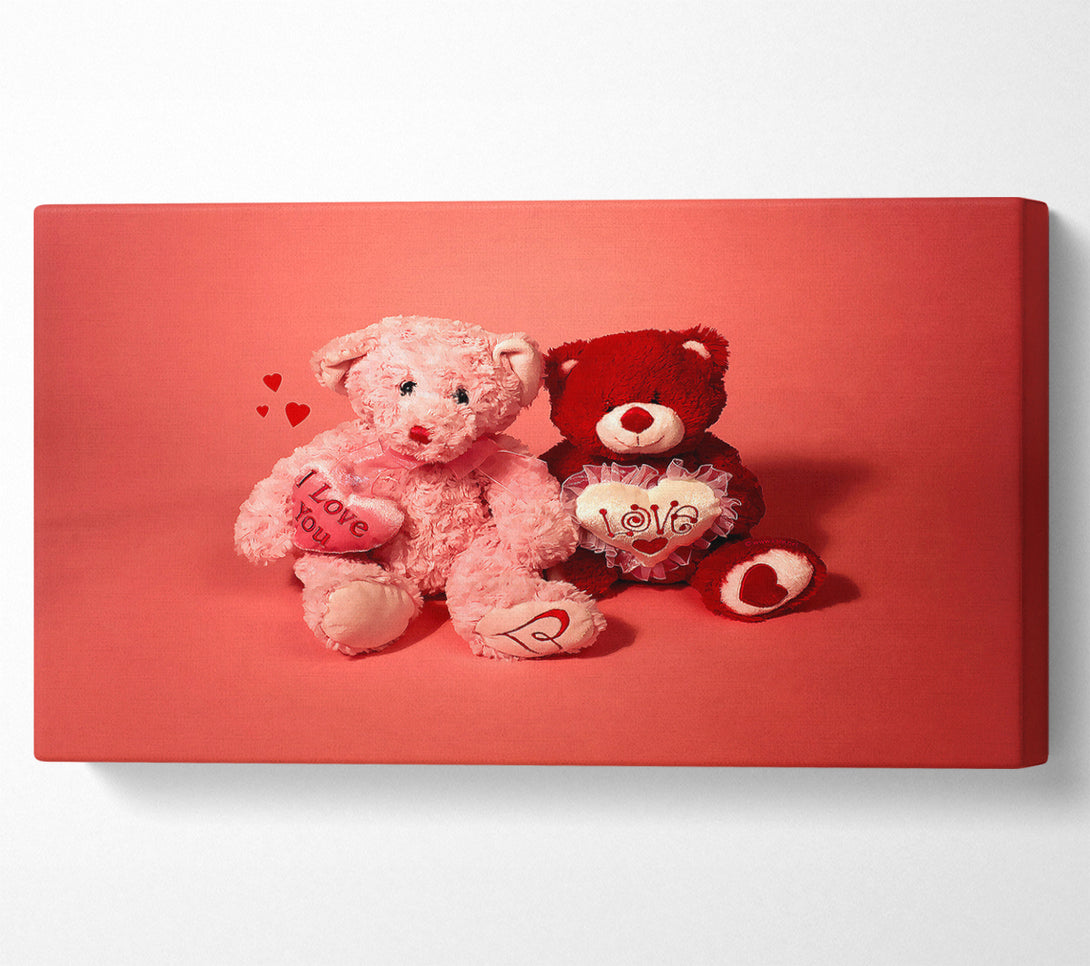  A Canvas Print of Happy Valentines Day Canvas Wall Art