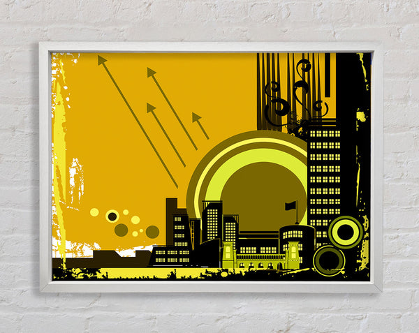 Contemporary City Sun Yellow