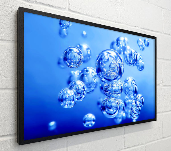 Liquid Blue Bubbles