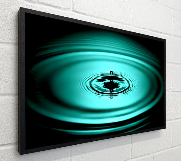Green Water Droplet