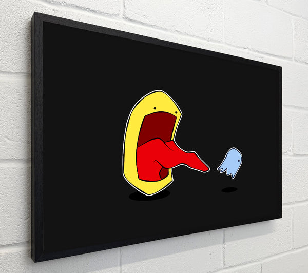Pacman Chasing Ghost