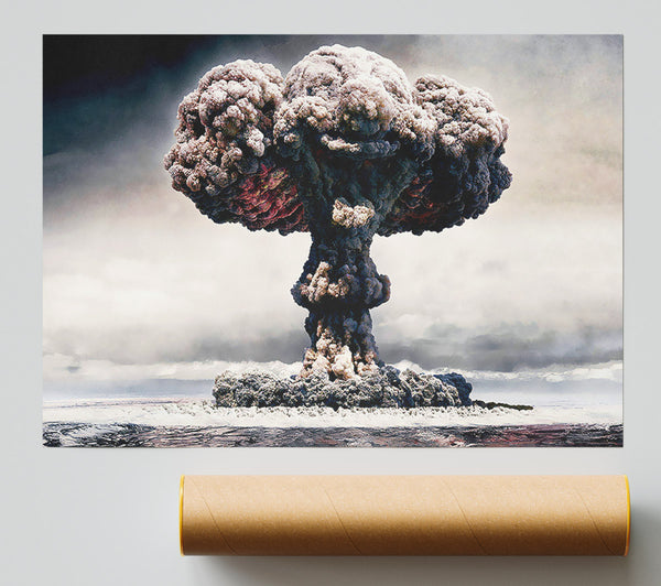 The Atom Bomb Blast Giclee Print