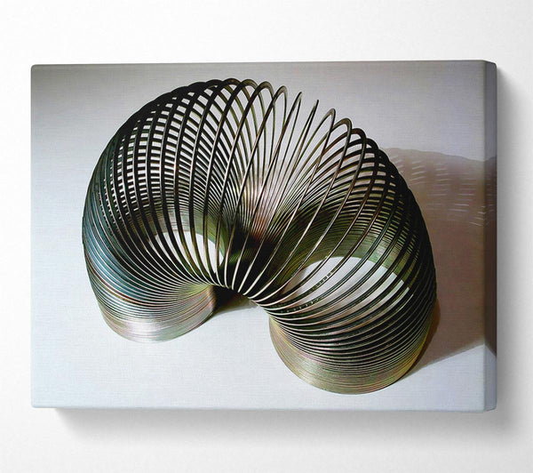  A Canvas Print of Slinky Canvas Print