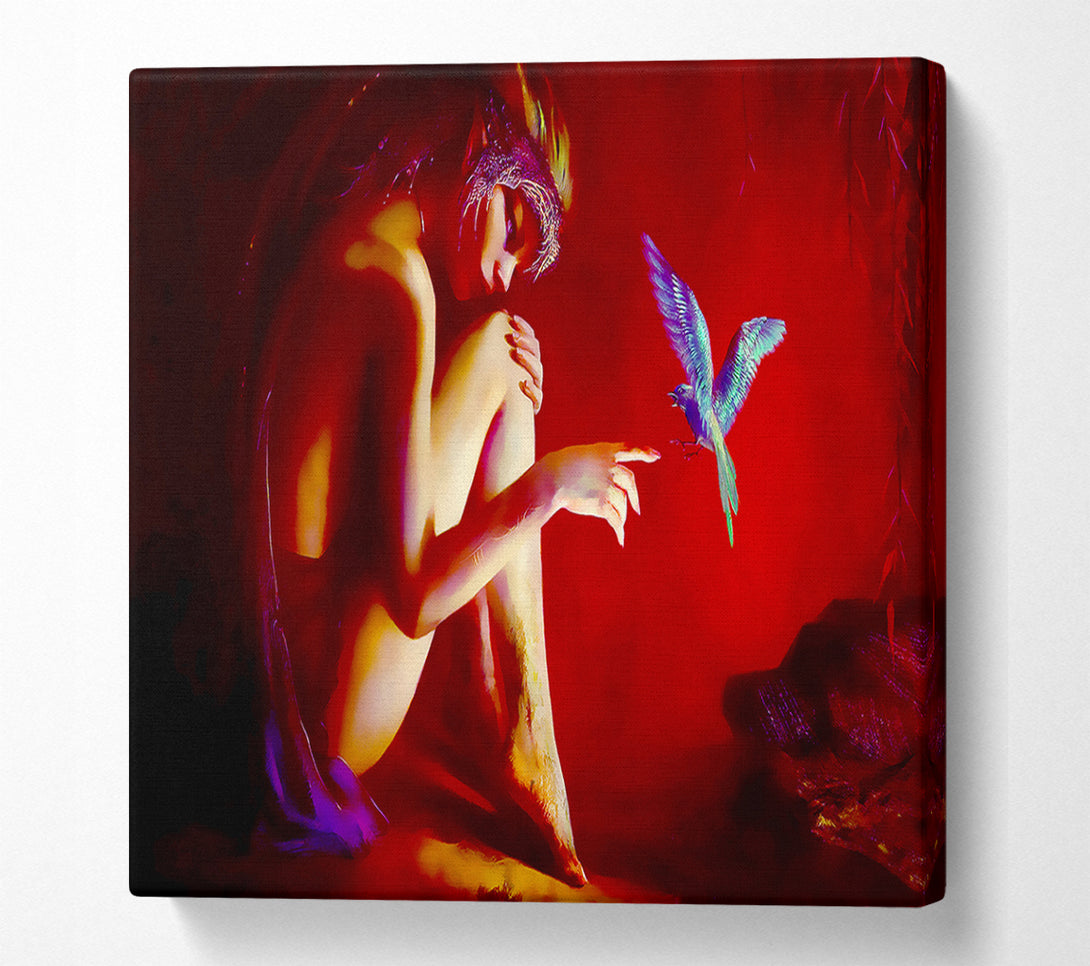  A Canvas Print of Fairy Bird Canvas Print