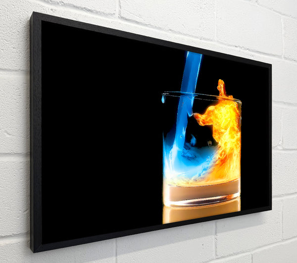 Pouring Fire And Water