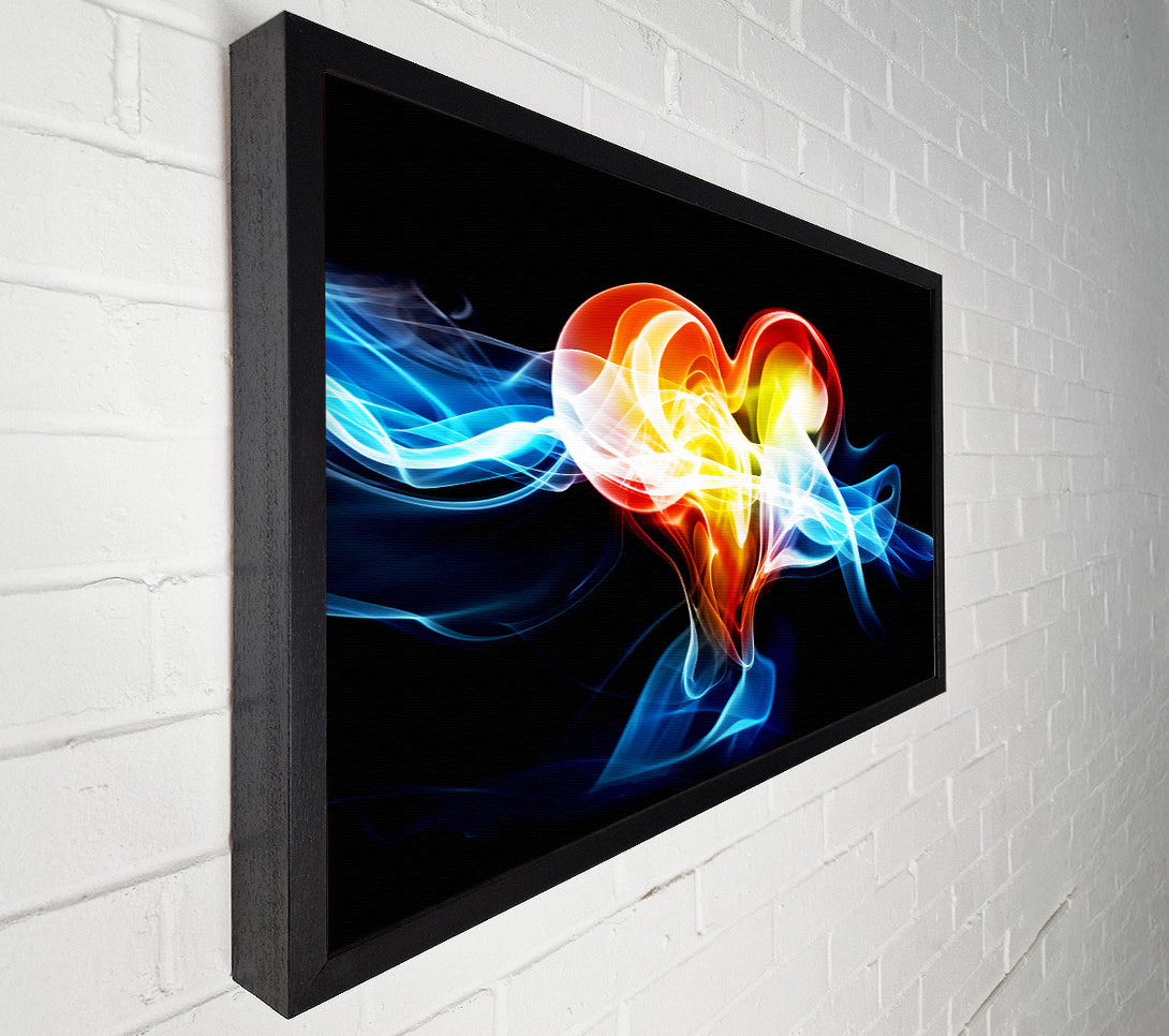  A Canvas Print of Lovers Heart Of Passion Canvas Art
