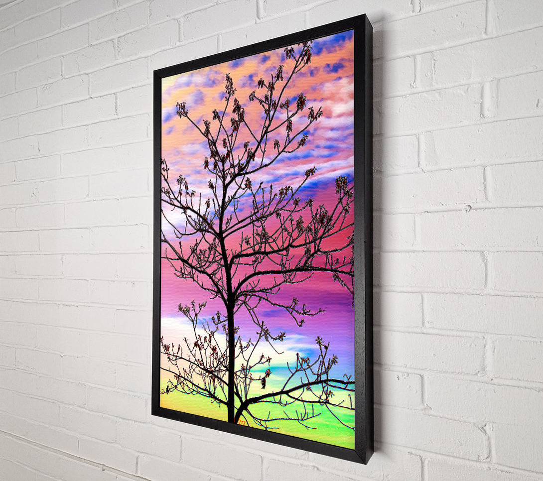  A Canvas Print of Rainbow Skies Canvas Art