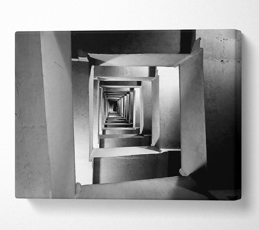 The Maze Canvas Wall Art