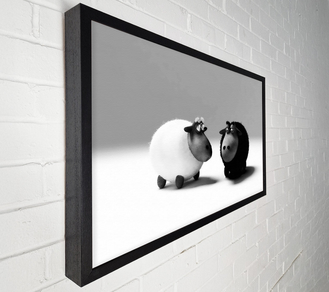  A Canvas Print of The Black Sheep Of The Family Canvas Art