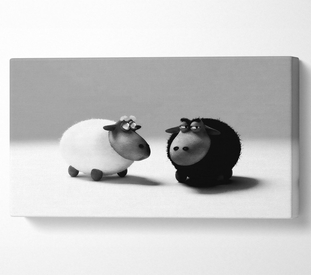  A Canvas Print of The Black Sheep Of The Family Canvas Art