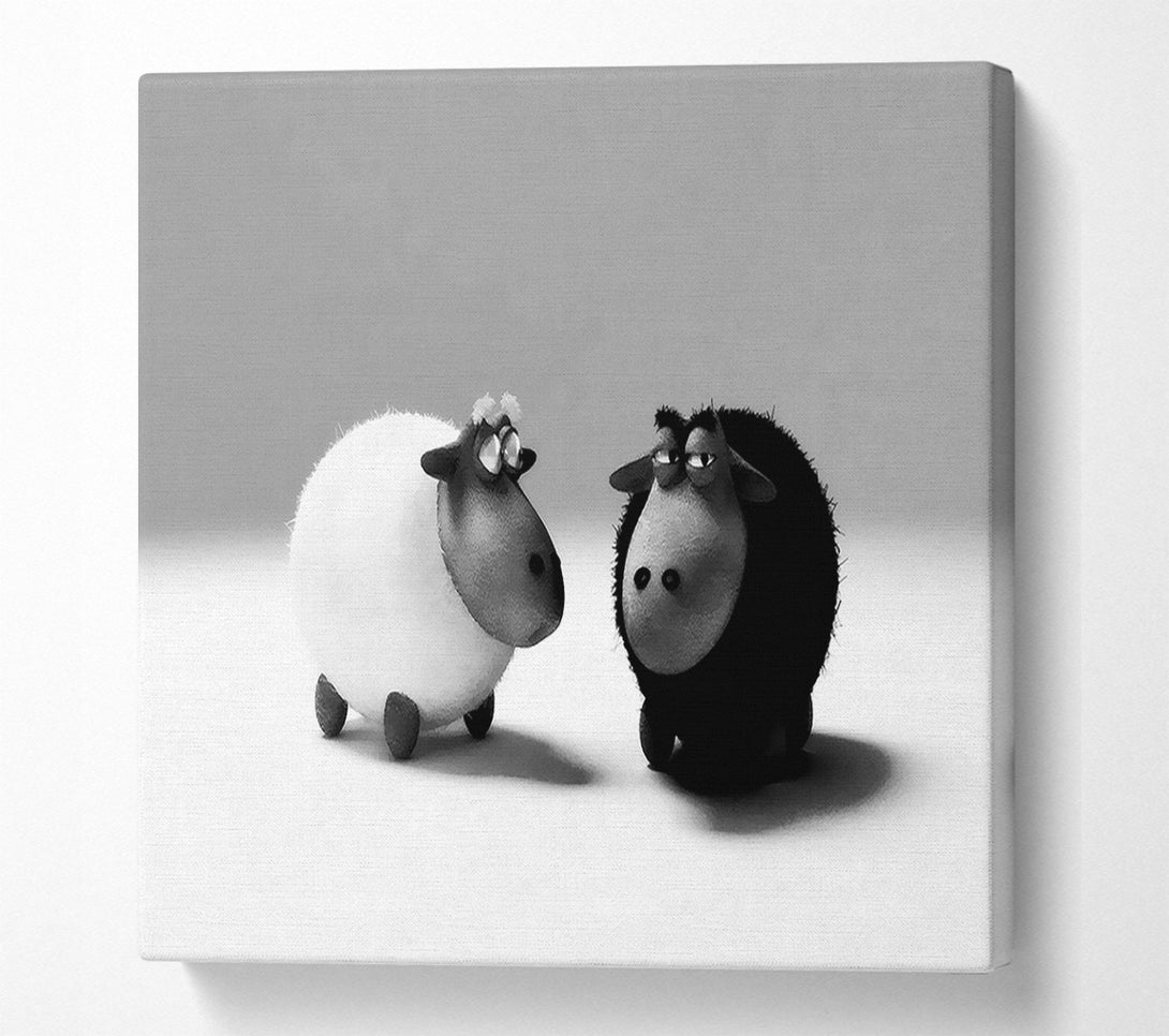  A Canvas Print of The Black Sheep Of The Family Canvas Art