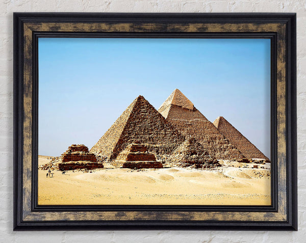 Pyramid Wonder Framed Print