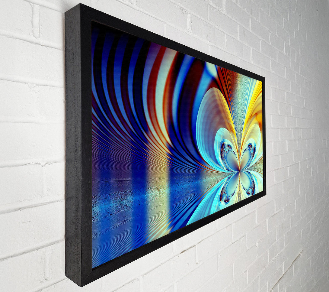  A Canvas Print of Psychedelic Colours Canvas Print