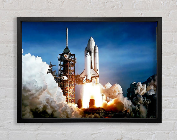 Abheben des Space Shuttles