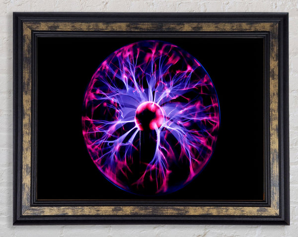 Vibrant Eye Of The Storm Framed Print