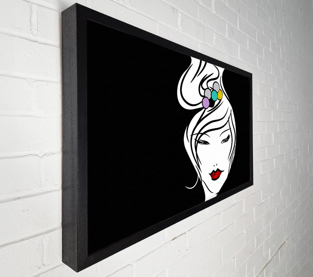  A Canvas Print of The Power Of A Woman Canvas Print