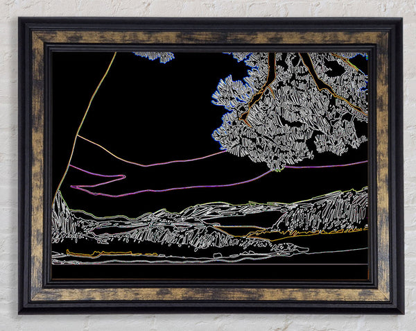 China Tree Framed Print