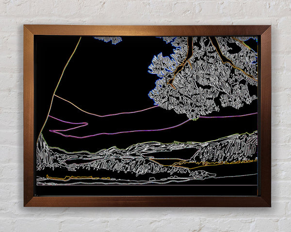 China Tree Framed Print