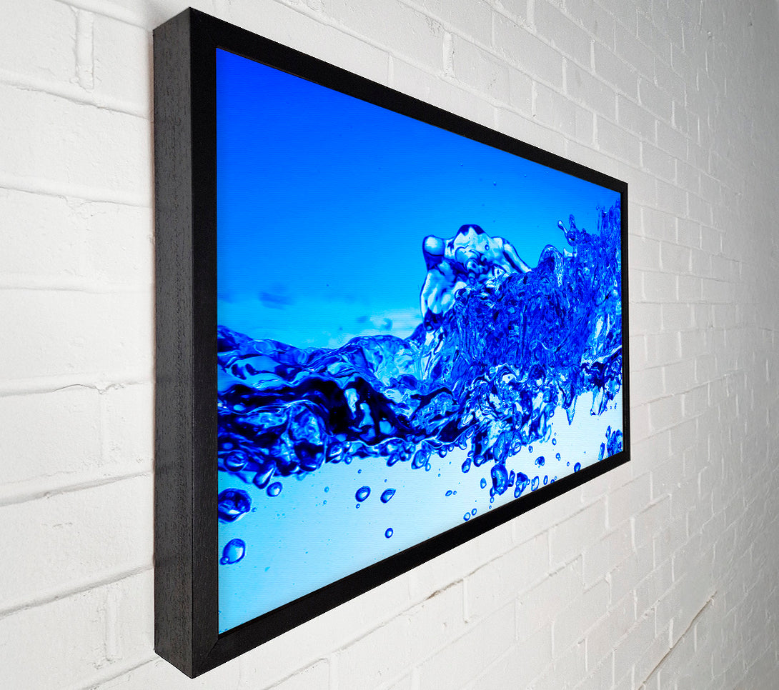  A Canvas Print of Blue Celebration Canvas Wall Art