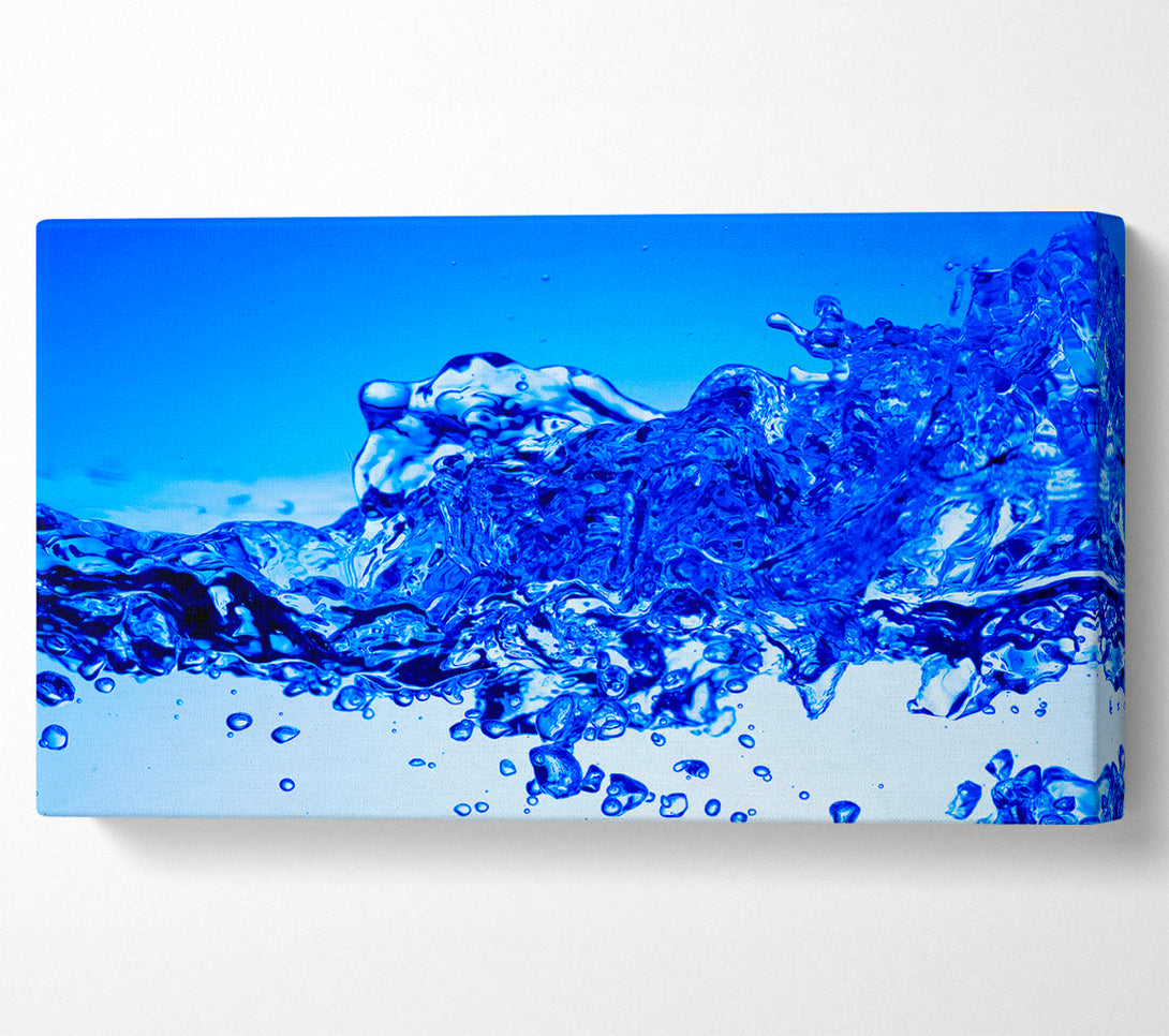  A Canvas Print of Blue Celebration Canvas Wall Art