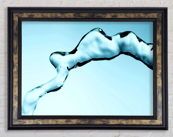 Liquid Celebration Framed Print