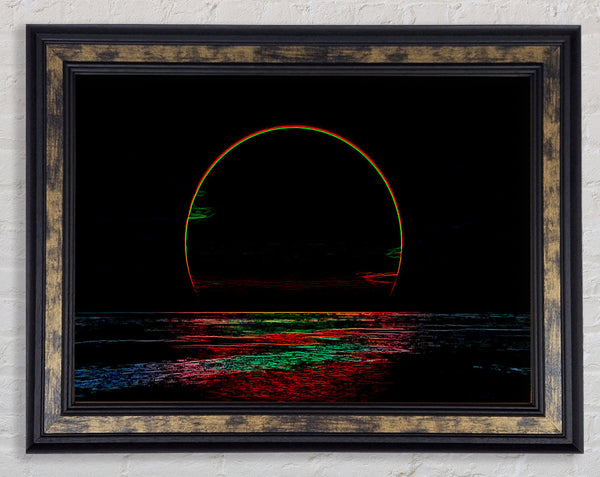 Big Moon Framed Print