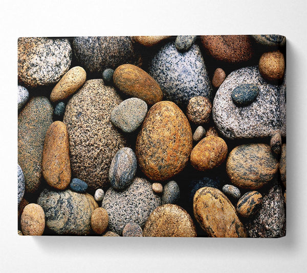  A Canvas Print of Pebbles Canvas Art