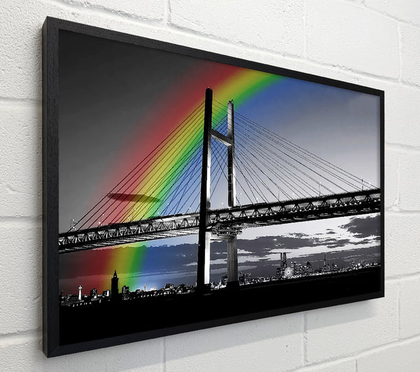 NYC Rainbow Bridge B n W