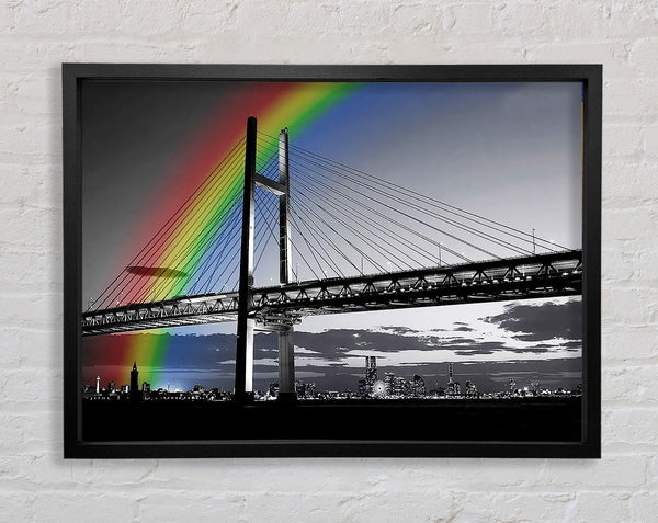 NYC Rainbow Bridge B und W