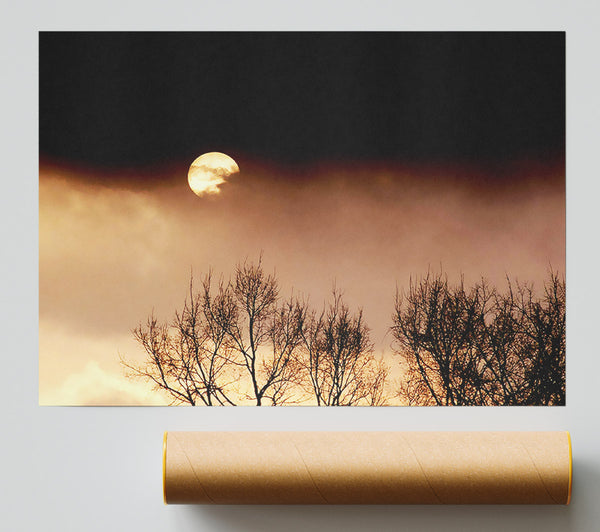 Storms By Moonlight Print