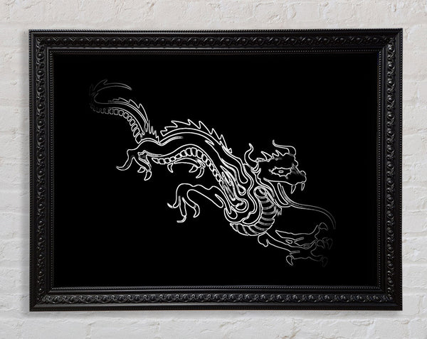 Schwarzer Feuerdrache
