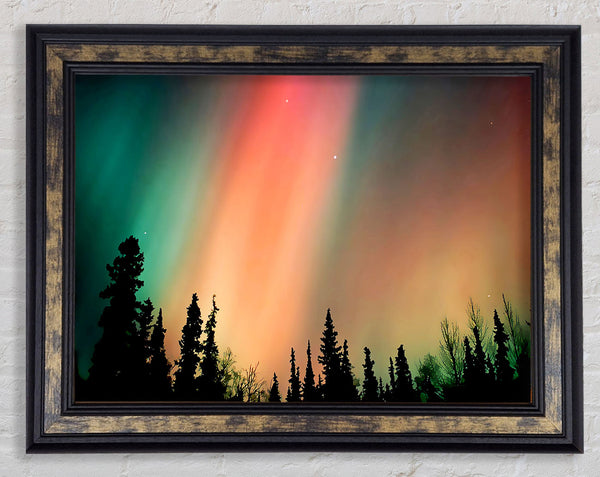 Northern Light Nights Framed Print