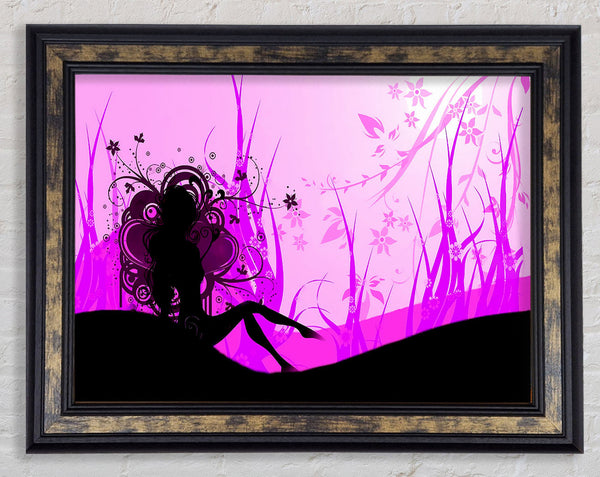 The Pink Lady Framed Print