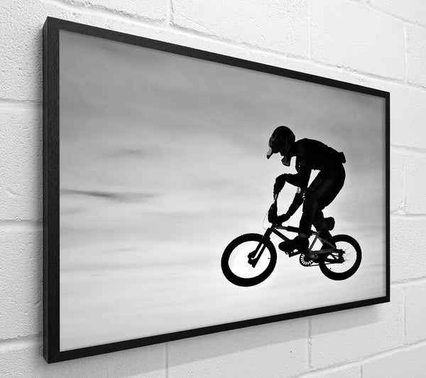 BMX Jump B n W