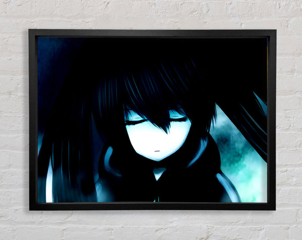 Black Rock Shooter Framed Print