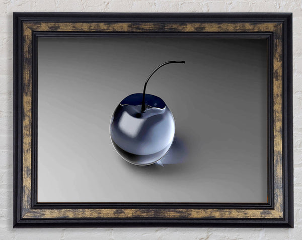 Crystal Drop Framed Print