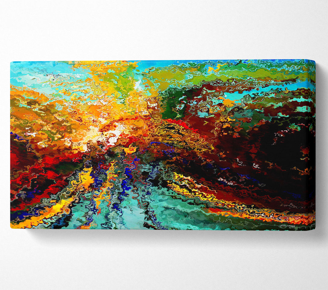  A Canvas Print of Battle Of The Planets Canvas Art