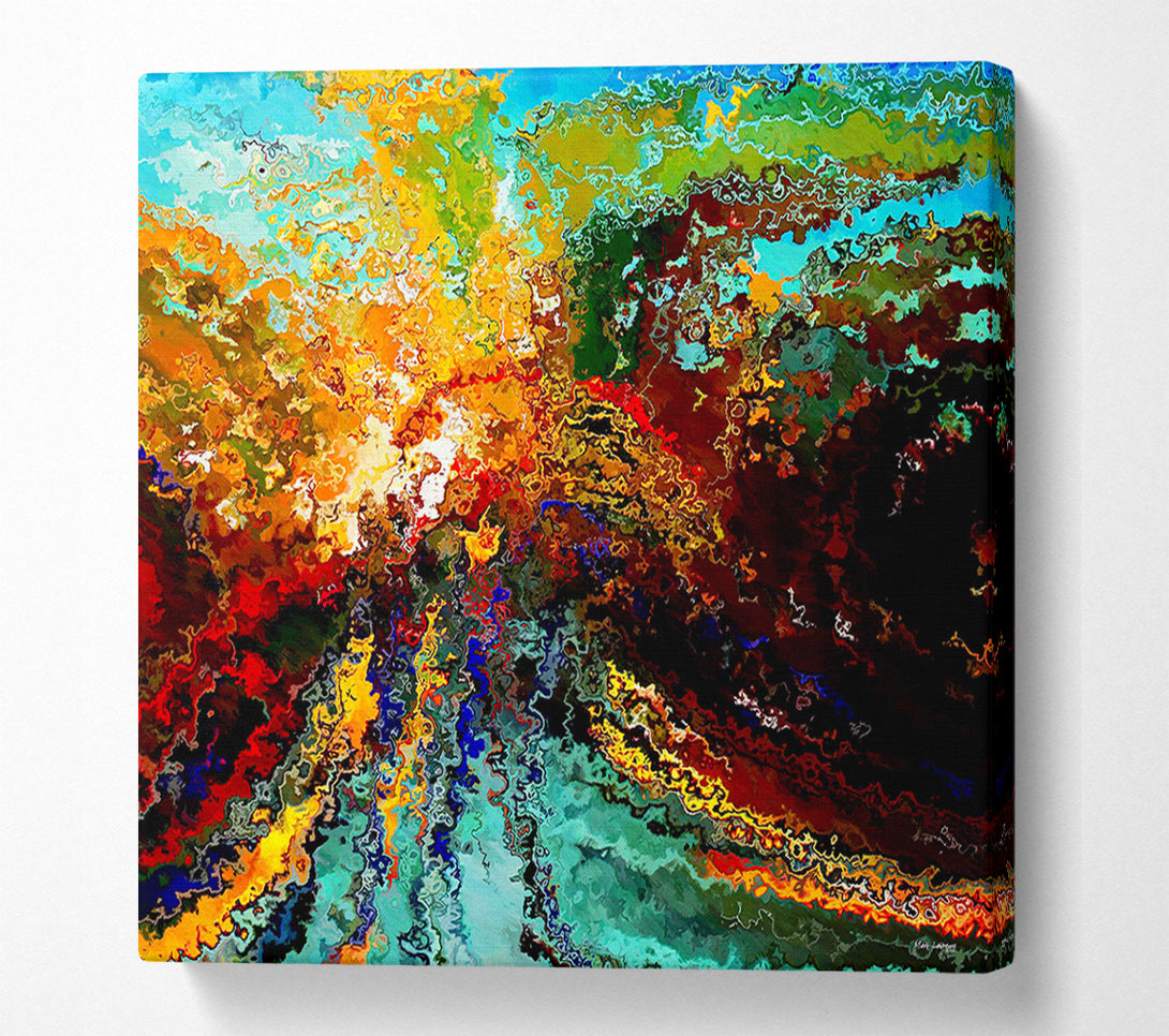  A Canvas Print of Battle Of The Planets Canvas Art