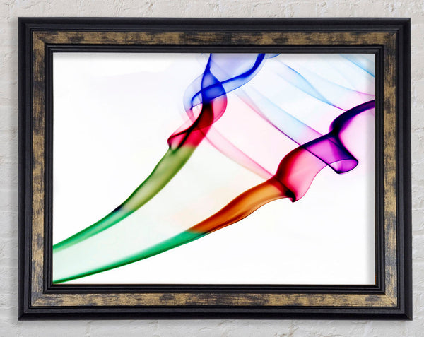 Duo Smoke Trail Framed Print