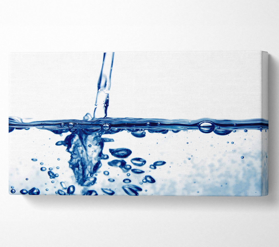  A Canvas Print of The Pattern Of Water Canvas Wall Art