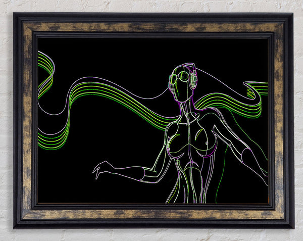 Vision Framed Print