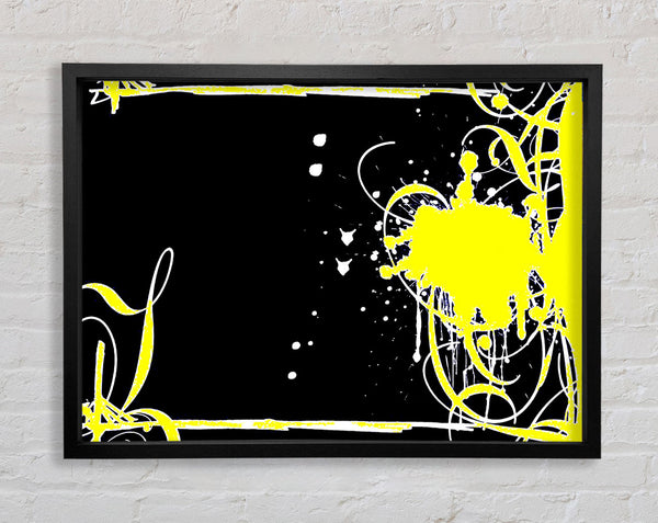 Yellow On Black