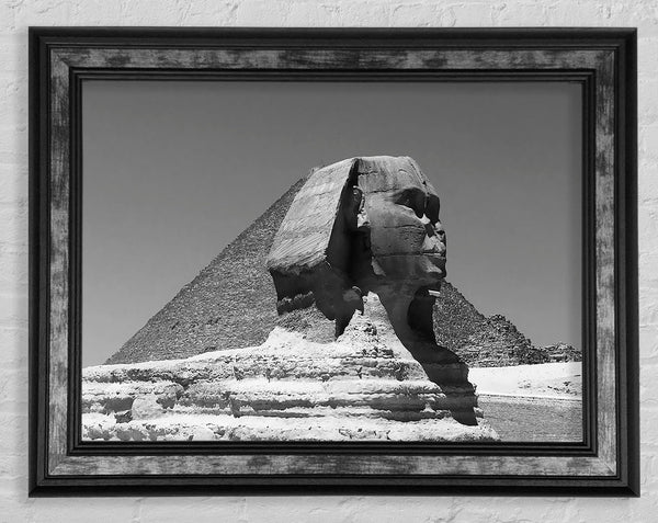 Pharaoh Head Egypt Framed Print