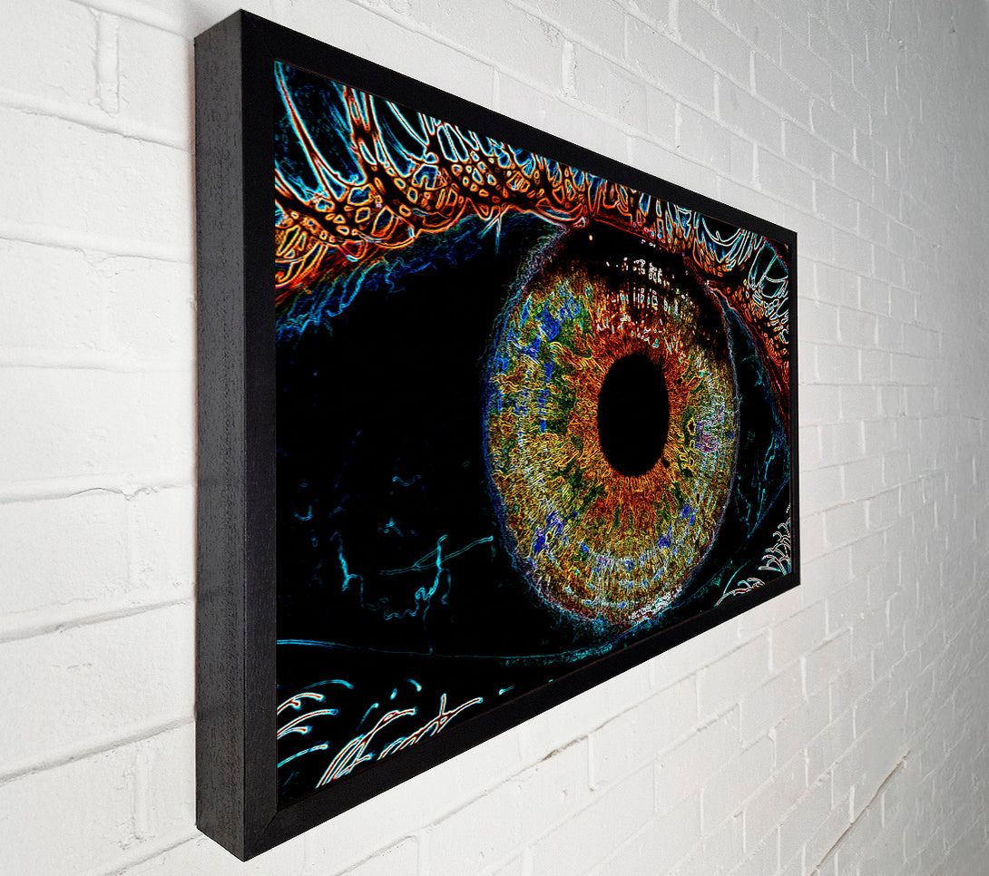  A Canvas Print of Abstract Eye Canvas Art