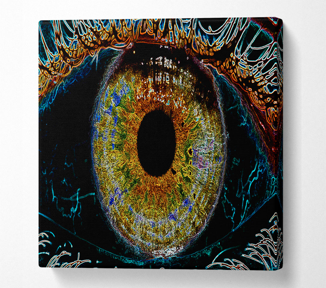  A Canvas Print of Abstract Eye Canvas Art